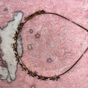 NWOT Tashi gold tone star headband